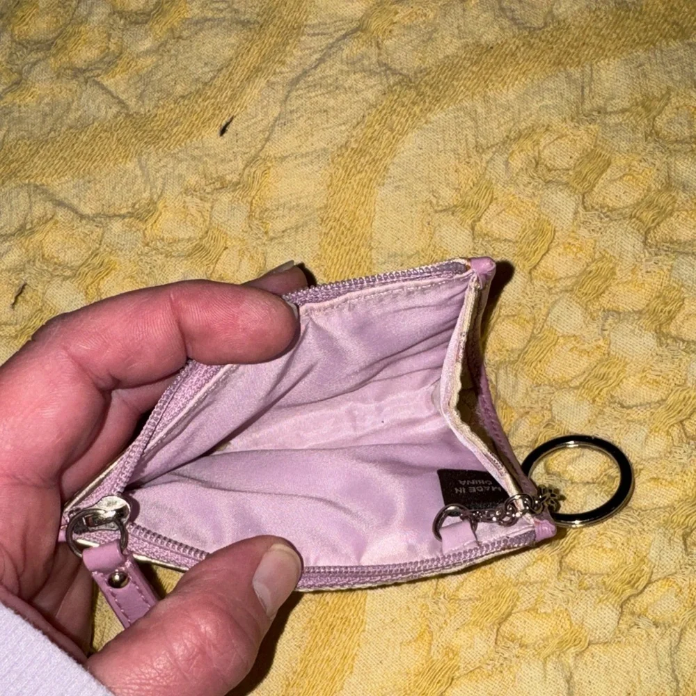 🌸☮️🍦☔️Coach Pink and Cream Patchwork Tote and Small Change Pouch - Picture 14 of 14